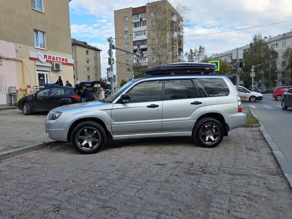 2006 Subaru Forester II Рестайлинг, серый, 1250000 рублей - вид 14