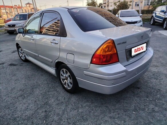 2003 Suzuki Aerio, серебристый, 260000 рублей - вид 11