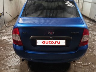 2006 Lada (ВАЗ) Kalina I, синий, 150000 рублей, вид 4