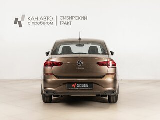 2021 Volkswagen Polo VI, коричневый, 1720000 рублей, вид 4
