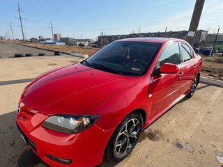 2007 Mazda 3 I (BK) Рестайлинг, красный, 470000 рублей, вид 4