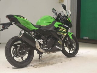 2023 Kawasaki Ninja 400, зелёный, 747000 рублей, вид 5