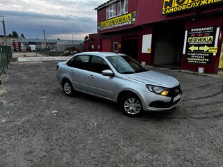 2024 Lada (ВАЗ) Granta I Рестайлинг, серый, 590000 рублей, вид 4