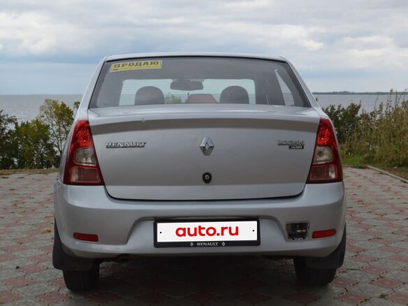 2012 Renault Logan I Рестайлинг, серый, 295500 рублей - вид 4