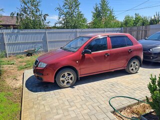 2006 Skoda Fabia I Рестайлинг, красный, 320000 рублей, вид 2