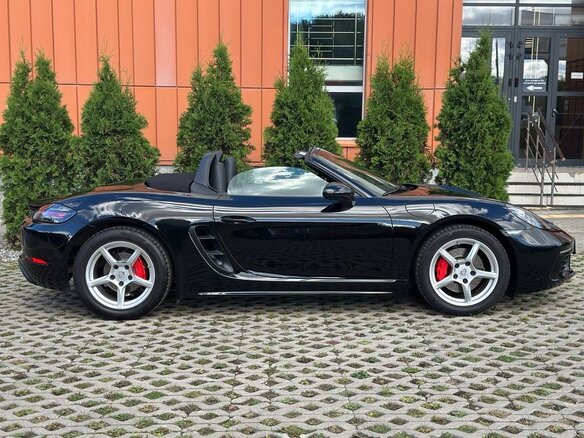 2019 Porsche Boxster T IV 718 (982), чёрный, 4790000 рублей - вид 8