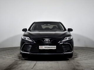 2021 Toyota Camry VIII (XV70) Рестайлинг, чёрный, 1630000 рублей, вид 2