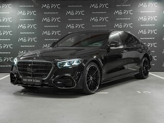 2026 Mercedes-Benz S-Класс 580 Long 4MATIC VII (W223) Рестайлинг, чёрный, 35100000 рублей, вид 1