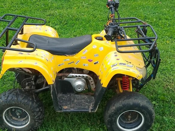 2014 Armada ATV 110, жёлтый, 43000 рублей - вид 1
