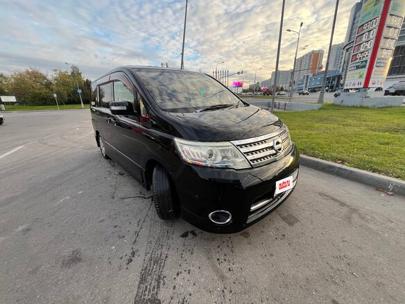 2008 Nissan Serena III (C25), чёрный - вид 5
