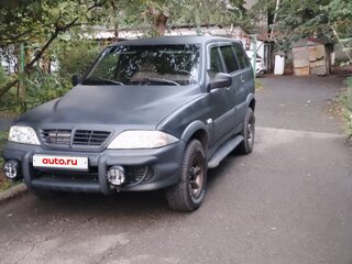 2001 SsangYong Musso I Рестайлинг, чёрный, 755000 рублей, вид 3