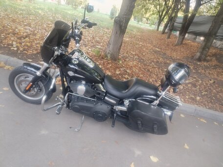 2012 Harley-Davidson Fat Bob, чёрный, 750000 рублей, вид 5