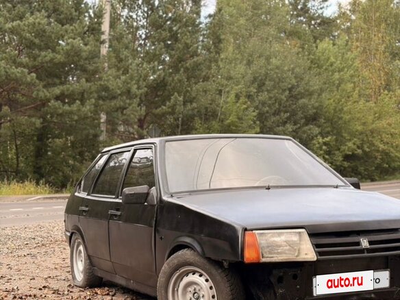 1989 Lada (ВАЗ) 2109, чёрный - вид 2