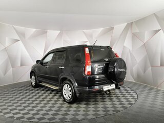 2006 Honda CR-V II Рестайлинг, чёрный, 585150 рублей, вид 4
