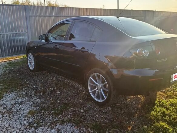 2008 Mazda 3 I (BK) Рестайлинг, синий - вид 5