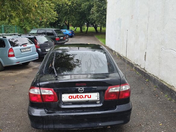 1999 Mazda 626 V (GF), чёрный, 280000 рублей - вид 6