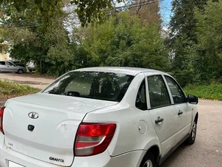2013 Lada (ВАЗ) Granta I, белый, 130000 рублей, вид 4