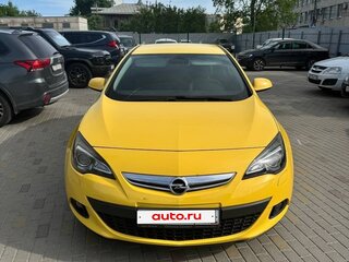 2012 Opel Astra GTC J Рестайлинг, жёлтый, 850000 рублей, вид 2