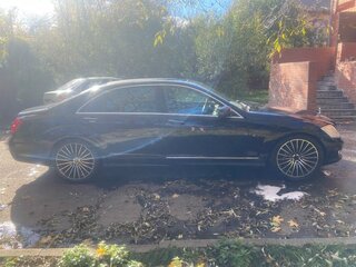 2008 Mercedes-Benz S-Класс 500 V (W221), чёрный, 800000 рублей, вид 4