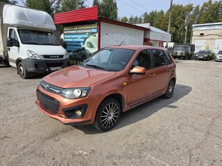 2015 Lada (ВАЗ) Kalina Sport II, оранжевый, 499000 рублей, вид 2