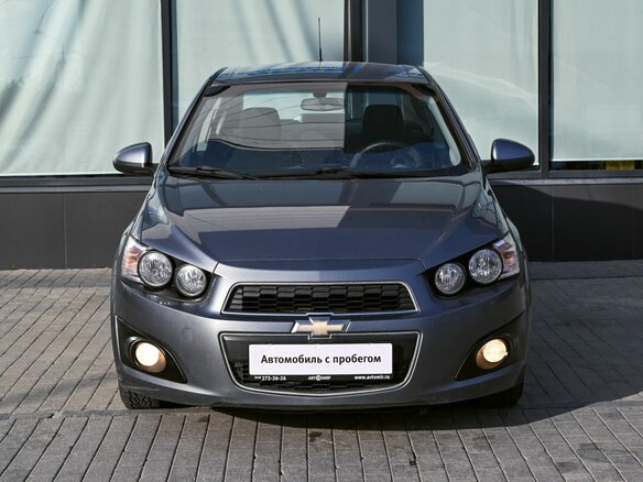 2014 Chevrolet Aveo II, серый, 584000 рублей - вид 7