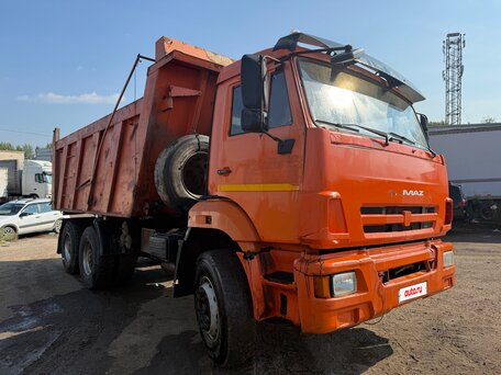2013 КамАЗ 6520, оранжевый, 1000000 рублей, вид 2