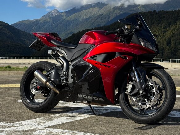 2008 Honda CBR 600RR, красный, 430000 рублей - вид 4