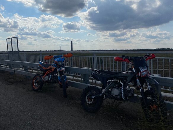 2026 Kayo Evolution YX140EM, синий, 75000 рублей - вид 1