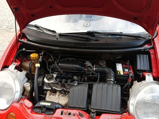 2011 Daewoo Matiz I Рестайлинг, красный, 175000 рублей, вид 4