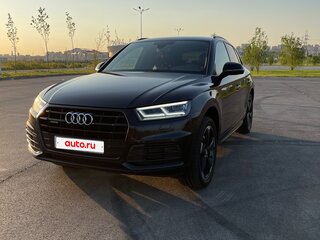 2019 Audi Q5 II (FY), чёрный, 3800000 рублей, вид 2