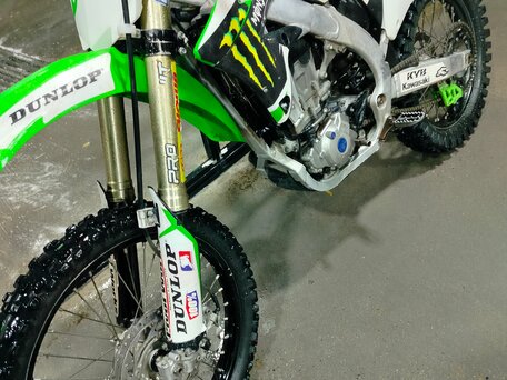 2015 Kawasaki KX 450, зелёный, 340000 рублей, вид 4