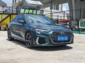 2022 Audi A3 Sportback 35 TFSI IV (8Y), зелёный, 1840290 рублей - вид 2