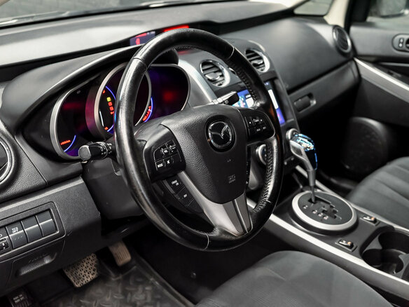 2010 Mazda CX-7 I Рестайлинг, белый, 800000 рублей - вид 17