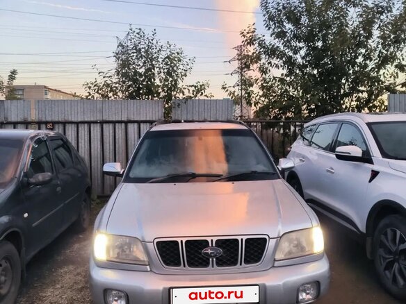 2001 Subaru Forester I Рестайлинг, серый, 500000 рублей