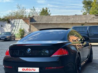 2008 BMW 6 серии 650i II (E63/E64) Рестайлинг, чёрный, 1170000 рублей, вид 2