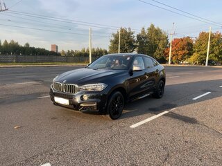 2017 BMW X6 M50d II (F16), чёрный, 3490000 рублей, вид 3