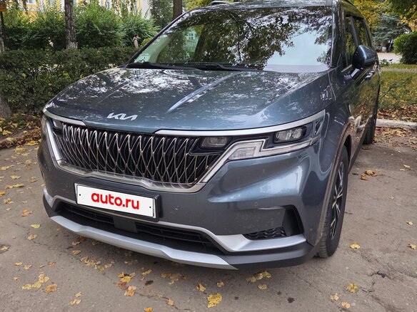 2021 Kia Carnival IV, голубой, 3650000 рублей - вид 1