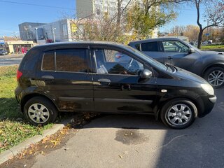2008 Hyundai Getz I Рестайлинг, чёрный, 750000 рублей, вид 2