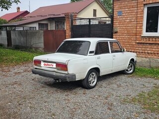 2008 Lada (ВАЗ) 2107, белый, 100000 рублей, вид 2
