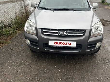 2006 Kia Sportage II, серебристый, 850000 рублей, вид 2