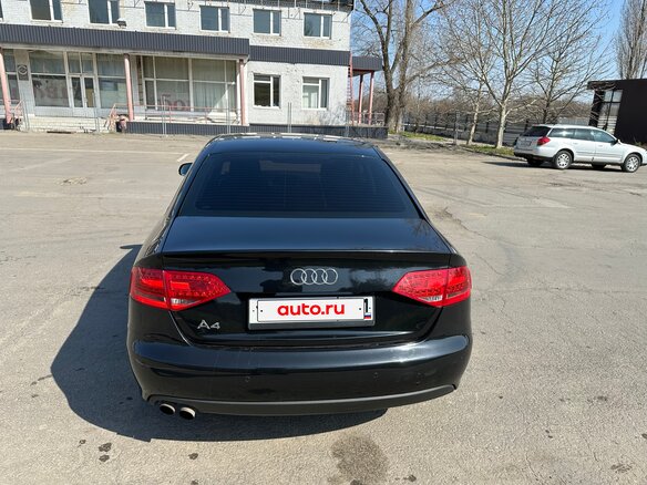 2011 Audi A4 IV (B8), чёрный - вид 5