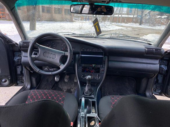 1992 Audi 100 IV (C4), серый, 300000 рублей - вид 7