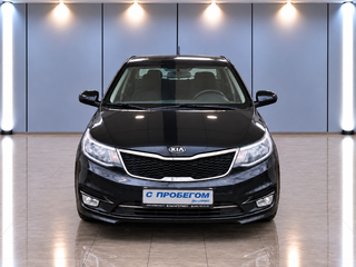 2017 Kia Rio III Рестайлинг, чёрный, 1210000 рублей, вид 2
