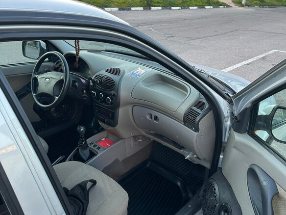 2012 Lada (ВАЗ) Kalina I, серебристый, 210000 рублей - вид 7