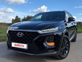 2018 Hyundai Santa Fe IV, чёрный, 2649000 рублей, вид 3
