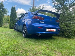 2008 Mitsubishi Lancer X, синий, 550000 рублей, вид 5