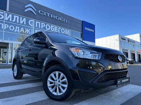 2014 SsangYong Actyon II Рестайлинг, чёрный, 1150000 рублей, вид 1