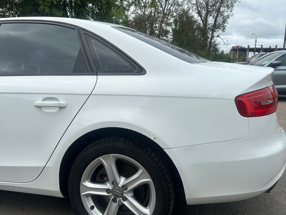 2014 Audi A4 IV (B8) Рестайлинг, белый, 700000 рублей - вид 7