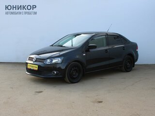 2012 Volkswagen Polo V, чёрный, 629000 рублей, вид 1