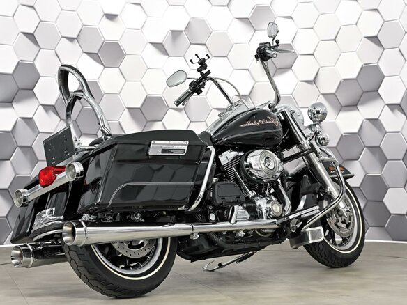 2008 Harley-Davidson Road King, чёрный, 877000 рублей - вид 6